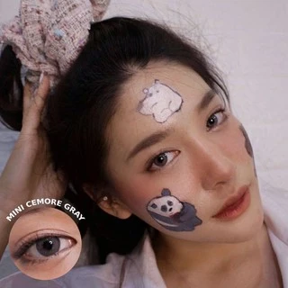 ส่งด่วนทุกวัน‼️คอนแทคเลนส์ Mini Cemore Gray - Kitty Kawaii ขนาดมินิ