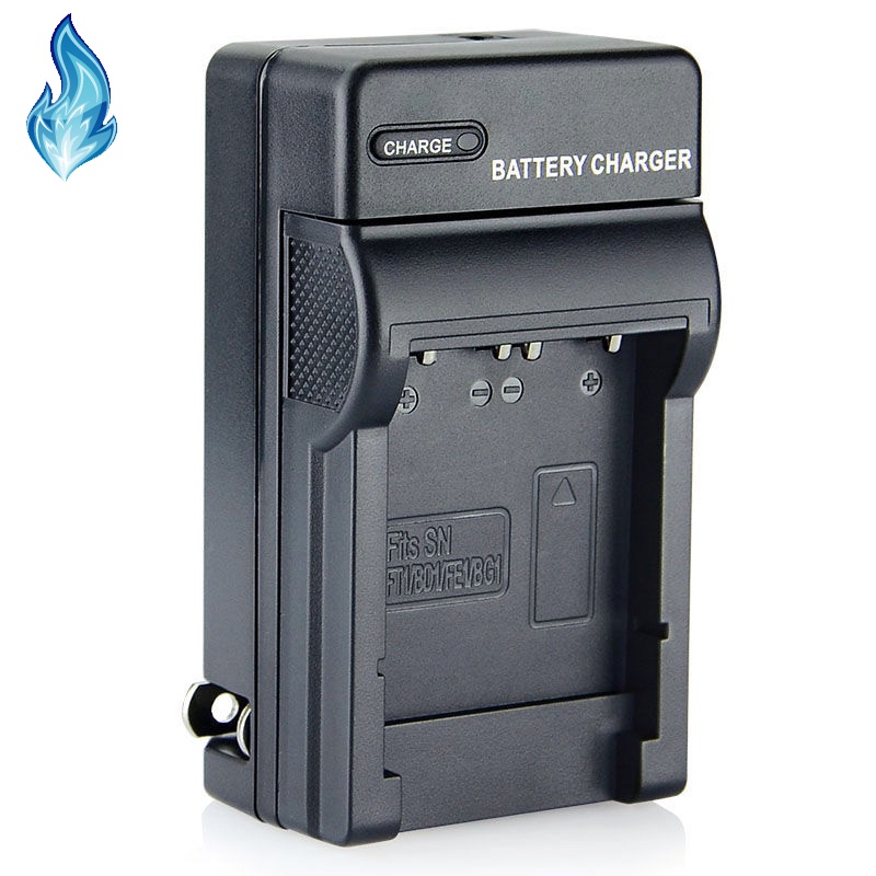 Kastar Battery Charger Kit For Sony NP-BD1 - For DSC-T77 Digital Camera - 1100mAh Li-Ion With Wall Charger