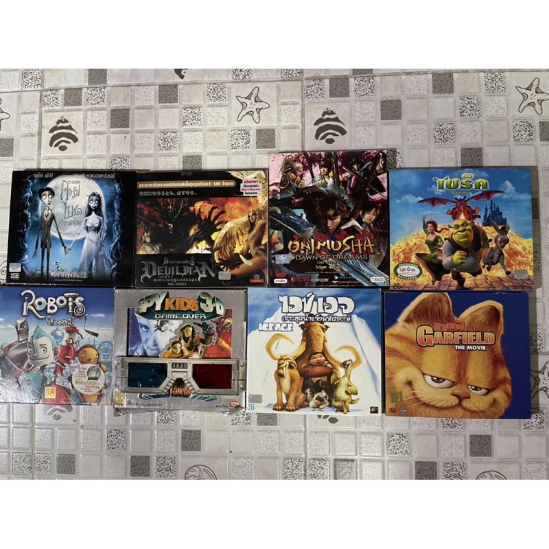 vcd หนังการ์ตูน แผ่นแท้ “มือสอง”