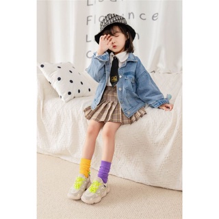 Everyday sock set (7 คู่)ถุงเท้าสีพื้นครบสี ใส่แบบย่นๆ ใส่แบบตึงๆ