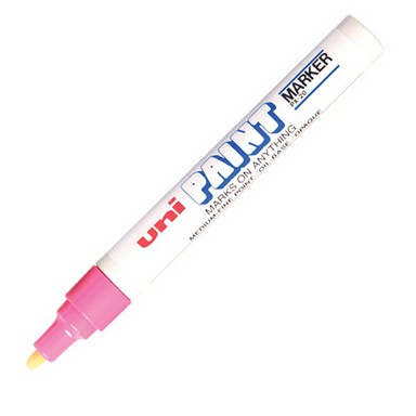 ปากกาเพ้นท์ [UNI PAINT] PX-20 2.2-2.8 มม. ชมพู