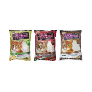 Seesand ทรายแมว เบนโทไนท์ ขนาด 10 ลิตร (มีให้เลือก 4 กลิ่น) See Sand Bentonite ซีแซนด์ Pet8