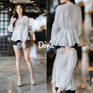 เสื้อแขนยาวผ้าสปันเนื้อผ้าดีมาก
