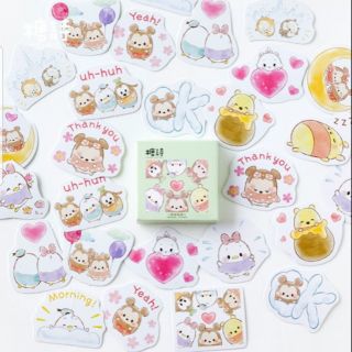 [[พร้อมส่งจากไทย!!]] สติ๊กเกอร์​พาสเทล​น่ารัก 40 ชิ้น