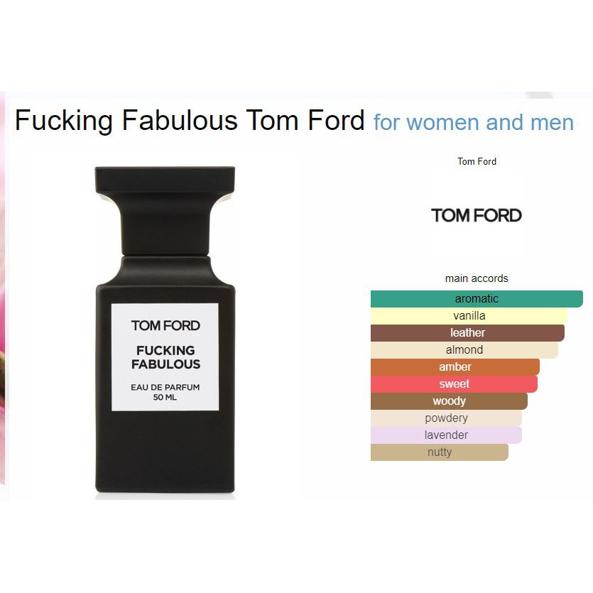 Tom Ford Fucking Fabulous น้ำหอมแท้แบ่งขาย