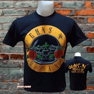 เสื้อวง GUNS N ROSES วงร็อคในตำนาน ไม่มีตะเข็บข้าง คอฟิต ป้ายUS เสื้อวินเทจ เสื้อทัวร์ วงดนตรีร็อคต่างประเทศ