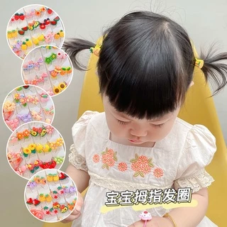ยางรัดผมน่ารัก ขนาดเล็ก เครื่องประดับ สําหรับเด็ก