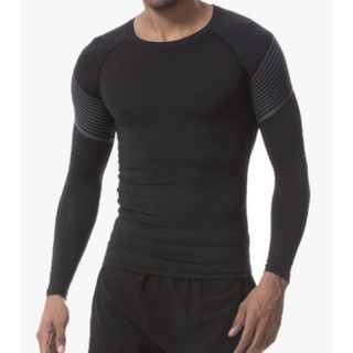 (SALE) เสื้อออกกำลังกายแขนยาว เสื้อรัดกล้ามเนื้อ Long-Sleeved Quick-Drying Compression