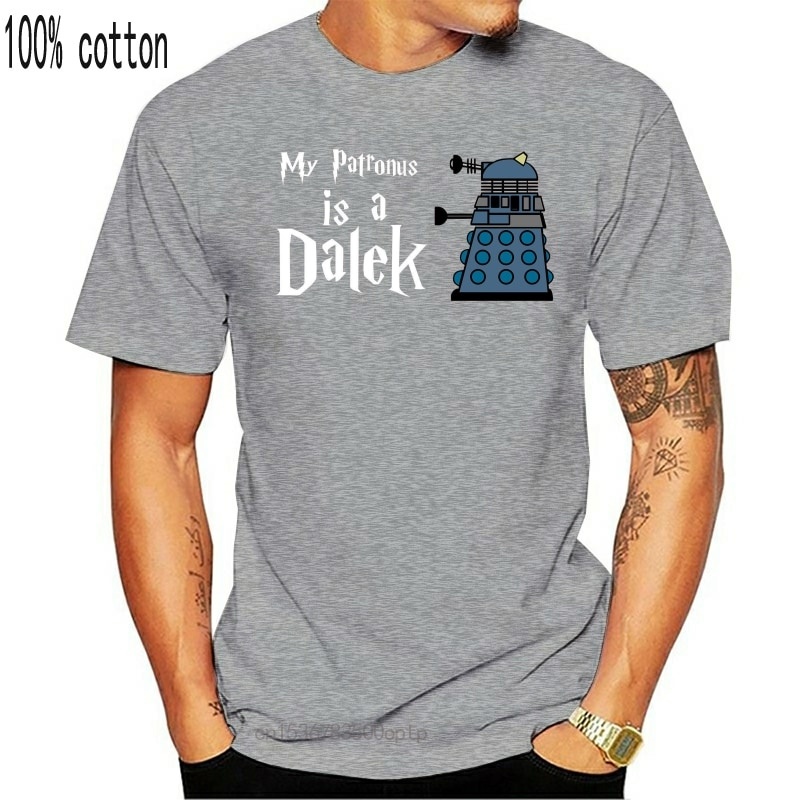 เสื้อยืด พิมพ์ลาย My Patronus Is A Dalek สําหรับผู้ชาย