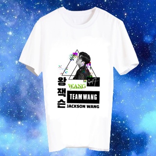 เสื้อยืดสีขาว สั่งทำ เสื้อยืด Fanmade เสื้อแฟนเมด เสื้อยืดคำพูด เสื้อแฟนคลับ JKSW23 แจ็คสัน หวัง Jackson Wang