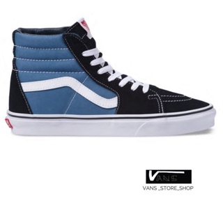 VANS SK8HI NAVY SNEAKERS สินค้ามีประกันแท้