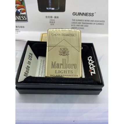 ไฟแช็ค Zippo กันลมกันน้ำไฟแช็กน้ำมันก๊าด