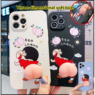 เคสก้นชินจัง เคส IPhone 12 Pro max เคส iPhone11 13 เคสซิลิโคน Crayon Shin-Chan เคสไอโฟน7พลัส เคส i11 เคส iPhone ทั้งหมดเป็นรูปสี่เหลี่ยมผืนผ้าi7+ i8P 6plus XS Max Silicone 11 เคส iPhone 7plus 8 + เคสไอโฟน6splus iPhone12Pro Mobile Shell iPhone12 เคสไอโฟนxr