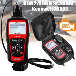 เครื่องสแกนเนอร์วินิจฉัยรถยนต์ KONNWEI KW808 OBD OBD2 รองรับ J1850