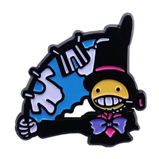 Hang clothes Turnip head pin Howls Moving Castle Scarecrow Kabu parody anime movie jewelry