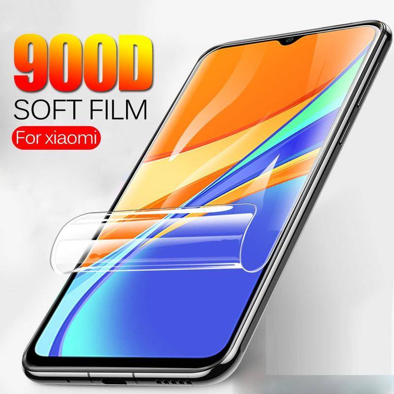Hydrogelป้องกันหน้าจอสําหรับXiaomi Redmi 9 9c 9a 8 8a 7aฟิล์มนุ่มสําหรับXiaomi 9 lite 9 Pro 8lite 9s
