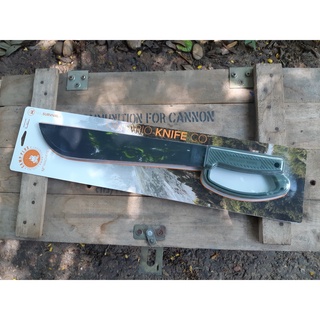 มีด Ontario Camp Plus Machete - OD Green Handle มีด ออนตาริโอ 12 นิ้ว มีด้ามจับตัว D by Jeep Camping