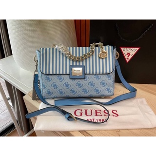 GUESS Candace Top Handle Flap Bag