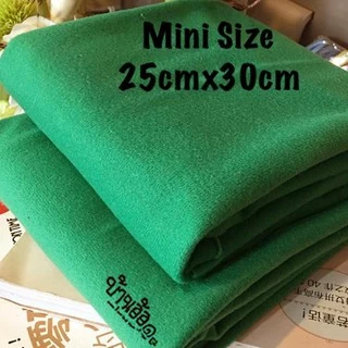 25cmx30cm ผ้าขุดขน (มีให้เลือกหลายสี) ขนสั้น เกรียน เนื้อบาง หน้าเดียว