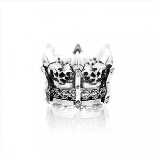 ake ake Athenas Crown Ring แหวนเงินแท้ 925 ลายมงกุฏเทพอาธีนา ตรงกลางมีกลไกหมุนได้