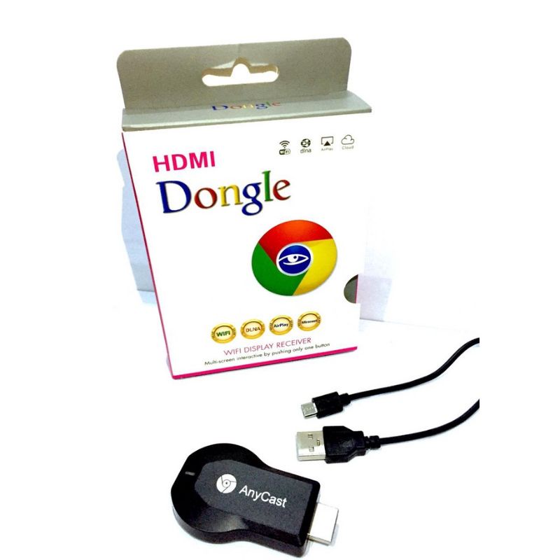 Layar Wifi Dongle Anycast HDMI/Wireless HDMI Dongle Anycast แยกหน้าจอ HP ไปยังทีวี