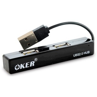 OKER Hub 4 Port Usb 2.0 H-408 แบบพกพา