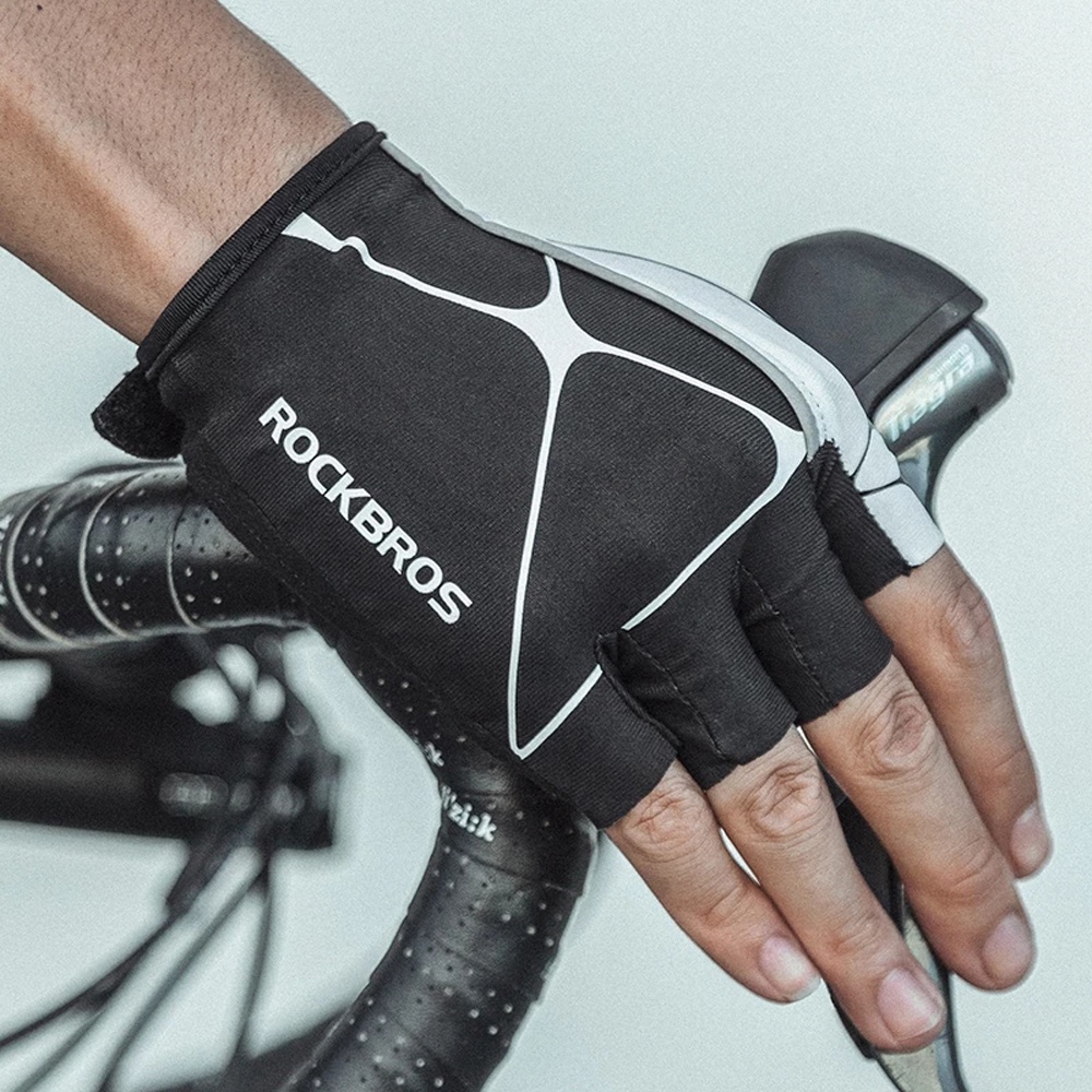 reflective bike gloves