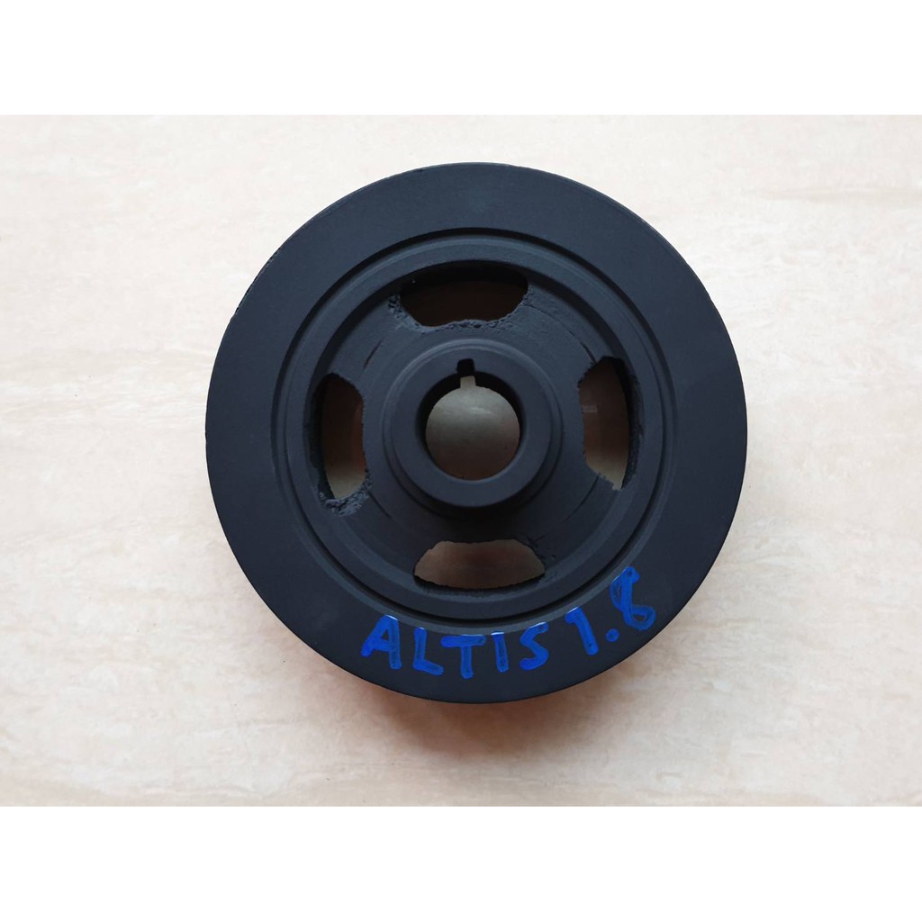 มู่เลย์หน้าเครื่อง (มู่เลย์ข้อเหวี่ยง) TOYOTA ALTIS 1800,1ZZ-FE ราคาตัวละ 680 บาท