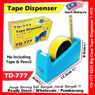 เครื่องจ่ายเทปดีลักซ์ แกนใหญ่ 3 นิ้ว 24 มม. TD-777 777