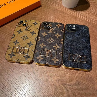 เคสโทรศัพท์มือถือแบรนด์ Louis Vuitton สําหรับ Iphone 13 Pro Max 12 Pro Max 11 Pro Max X Xs Xr Xsmax 8Plus 7Plus