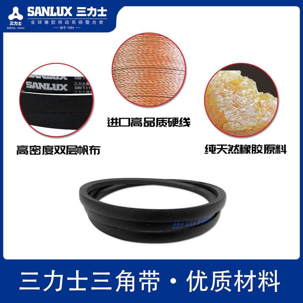 สายพานเครื่องซักผ้า สายพานสามเหลี่ยม Sanlux Daquan Z-type รูปที่ 5