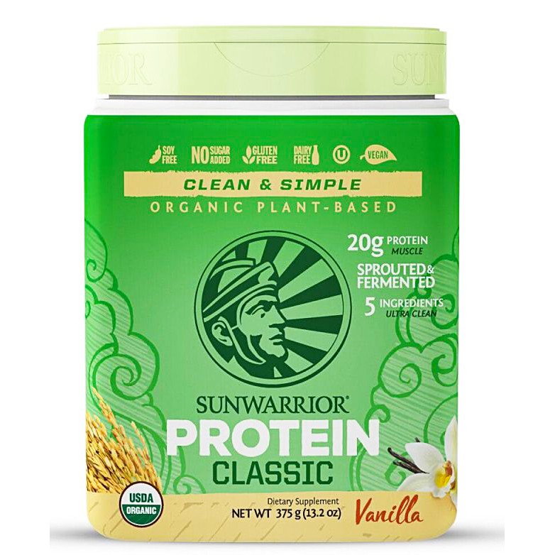 SunWarrior Classic Protein (โปรตีนจากข้าวออร์แกนิค) 375 g. (15 servings) #3