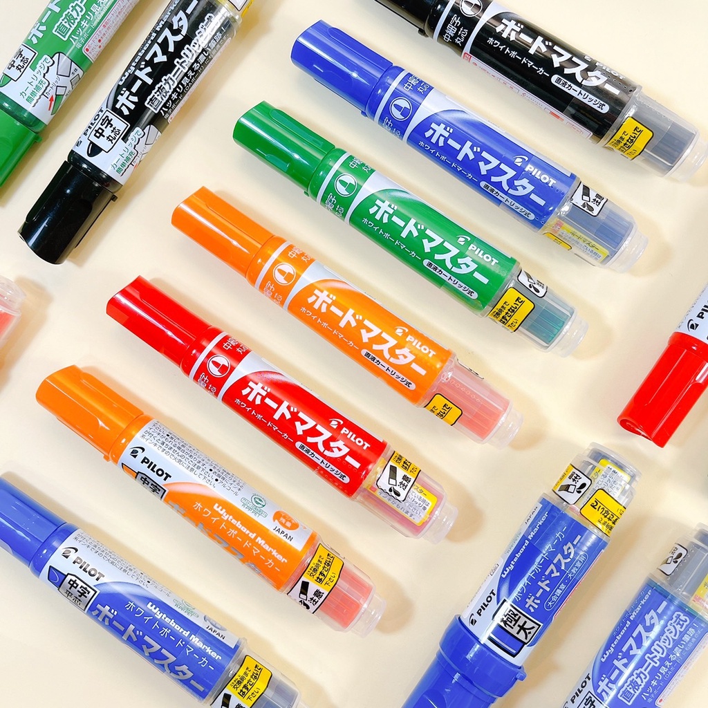 Pilot Whiteboard Marker ปากกาไวท์บอร์ด (นำเข้าจากประเทศญี่ปุ่น) มีให้เลือก 3 ขนาด
