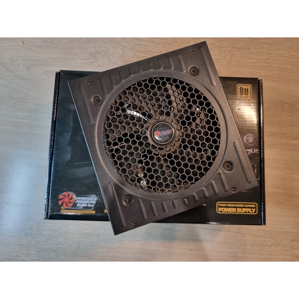 Dtech Power Supply 850W 80 Plus Gold รุ่น PW072A ปรับความเย็นอัตโนมัติ