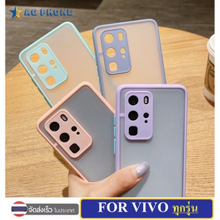 เคสขอบสีกันกล้อง เคส Vivo Y3s Y12A Y12s Y20 Y20s / Vivo  Y31 2021 / Vivo V20 V20 Pro