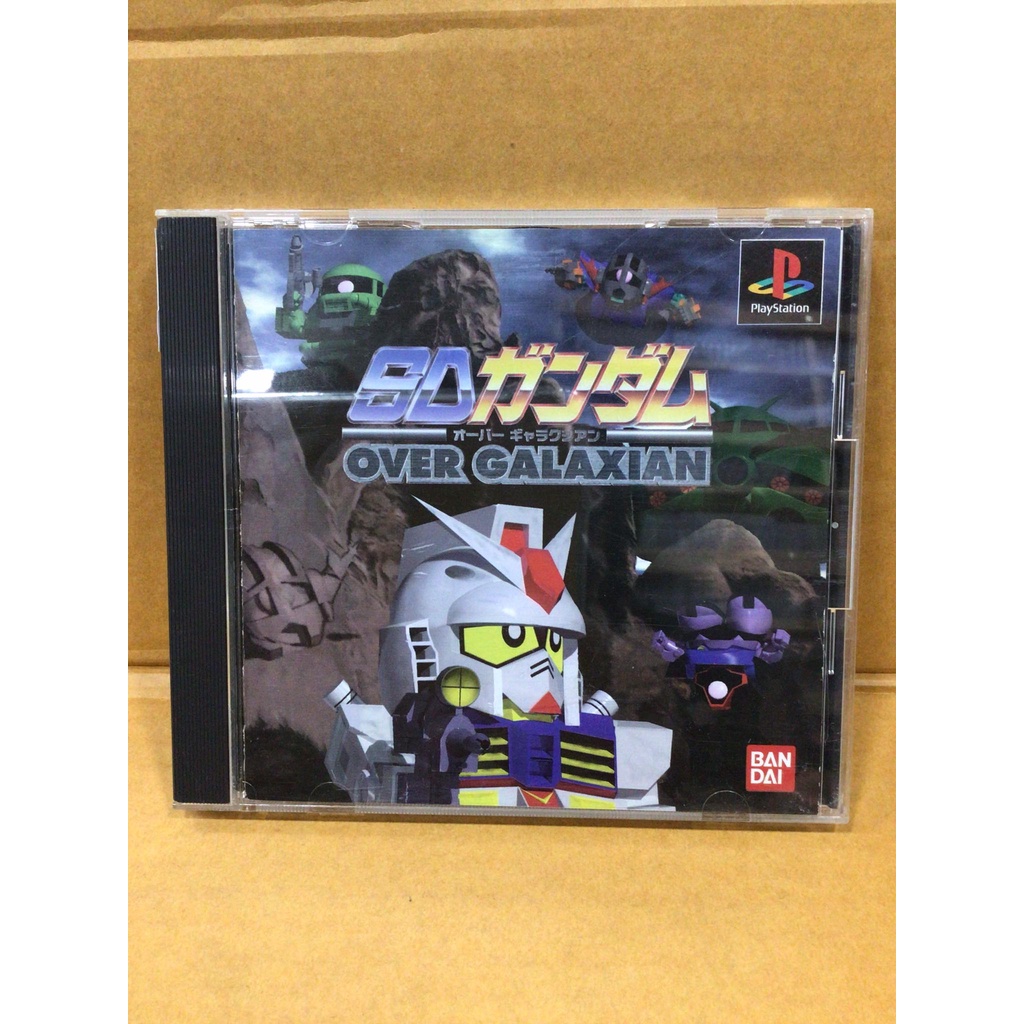 แผ่นแท้ [PS1] SD Gundam Over Galaxian (Japan) (SLPS-00385) Kidou Senshi Mobile Suit