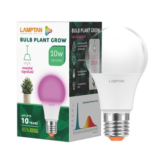 Therichbuyer หลอดไฟปลูกต้นไม้ LED 10 วัตต์ LAMPTAN รุ่น PLANT GROW