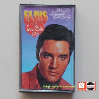 □มือ2  elvispresley เทปเพลง □ อัลบั้ม 20 romantic love song (ลิขสิทธิ์แท้ - แนว rock) .