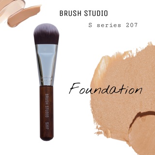 BRUSH STUDIO S series 207 : Foundation Brush แปรงลงรองพื้นทรงแบน