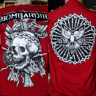 เสื้อยืด พิมพ์ลาย Bombardir PUNK BAND Music