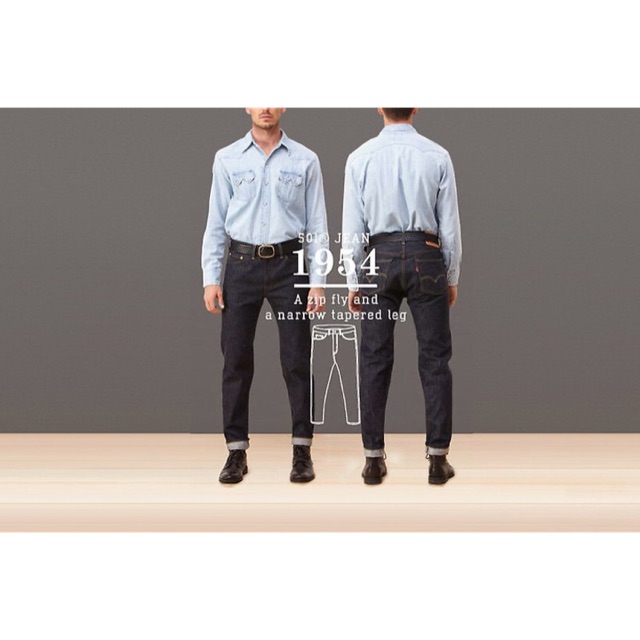 LVC 1954 Lot 501 ZXX made in USA.