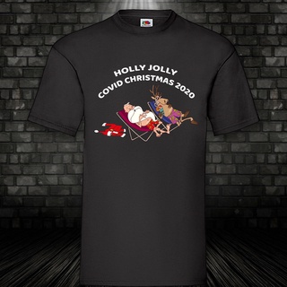 เสื้อแฟชั่นผญ sexy เสื้อยืดสีขาวผู้ชาย Funy Top Holly Jolly 2022 เสื้อเชิ้ตนุ่มผู้ชายลัทธิสนุก ๆ o25