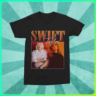 ผ้าฝ้ายแท้star tshirtเสื้อยืดคอกลมเสื้อยืด Unisex เสื้อยืด Taylor Swifttaylor Swift สไตล์วินเทจ ยุค 90S-4XLS-5XLall size