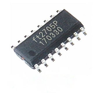 FT2705P ใช้แทนเบอร์ SM9010 , SOP-16 , Power Amp IC 10Watt ไอซีขยายเสียง 1PCS