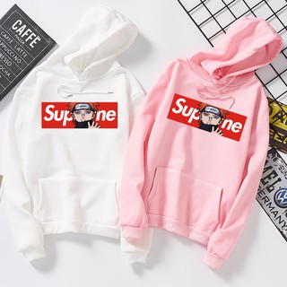 supreme-3เสื้อกันหนาวแขนยาวมีหมวก