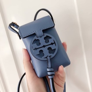 แท้💯📌 Tory Burch Miller nano cross body bag blue