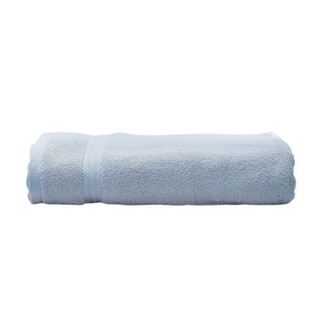 FROLINA ผ้าขนหนูเช็ดผม รุ่น Bisliver ขนาด 16 x 32 นิ้ว สีฟ้า Cotton 100% อย่างดีที่คัดสรรมาเป็นพิเศษ