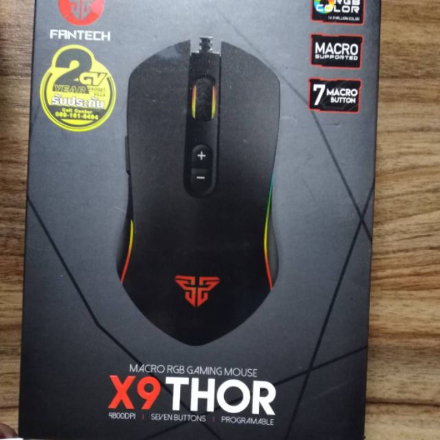 เมาส์ FANTECH X9 THOR และ หูฟัง FANTECH