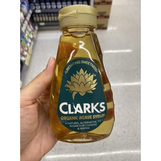 น้ำเชื่อม ตรา คลาค 250 Ml. Organic Agave Syrup ( Clarks Brand ) ออแกนนิคอากาเว้ ไซรัป