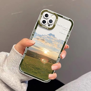 เคสโทรศัพท์ซิลิโคน TPU ใส แบบนิ่ม กันกระแทก สําหรับ IPhone 14 13 12 11 Pro XS Max XR X 8 7 Plus 6S